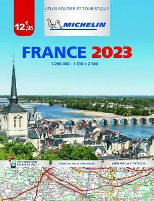 France 2023 - Tourist & Motoring Atlas (A4 Paperback) By • £14.99