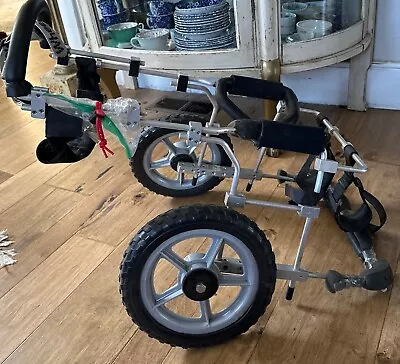 Dog Cart/Wheelchair For Back Legs Adjustable SIZE: Medium Eddie's Wheel Rear • $250