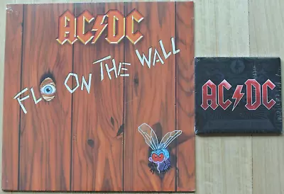 AC/DC Fly On The Wall LP Vinyl + Black Ice CD New & Sealed • $64.29