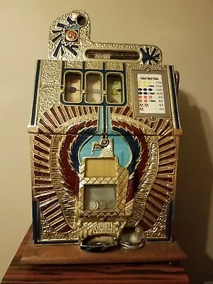 $2250 • Buy Antique Repop? War Eagle Slot Machine Vintage Coin Operated 