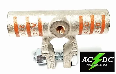 Battery Cable Ends Copper FLAG Post Terminal Connectors 1/0 To 4/0 • $29.94