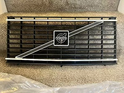 NOS Volvo 240 242 Flat Hood Group A Turbo Eggcrate Grille Homologated RARE • $550