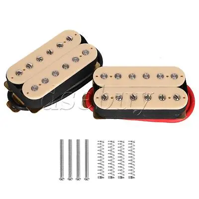 2x Humbucker High Output Pickup Set 4 Conductor Wire • $23.93