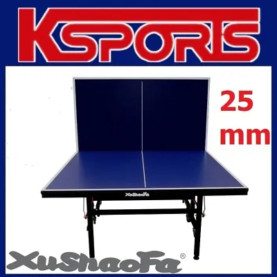 Xu Shao Fa 25mm Table Tennis Table Ping Pong Table - PROFESSIONAL SIZE • $995