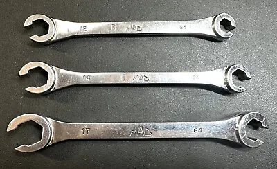 Mac Tools  Ohbm-series 3-piece Double End Flare Nut Wrench Metric  Usa • $75
