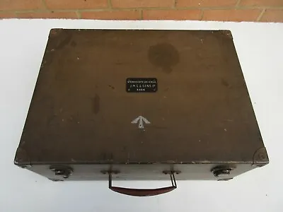 Vintage Aircraft Military ? JMG Sons Stereoscope Universal Case Box B.6616 Empty • £37.50
