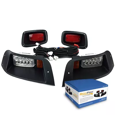 EZGO TXT Golf Cart LED Headlights & LED Tail Light Kit 1996-2013 Gas Or Electric • $94.95