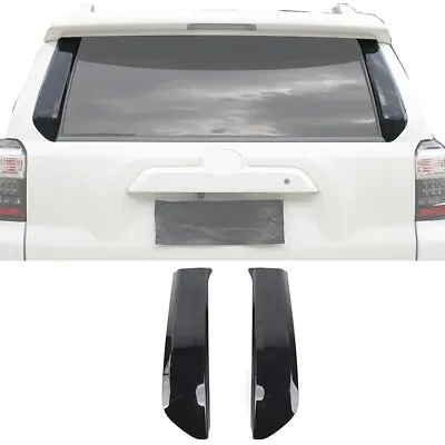 Black Rear Tailgate Window Pillar Molding Panel Decor Cover Trim For 4Runner 10+ • $68.39