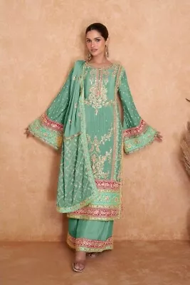 Bollywood Indian Bridal Anarkali Salwar Kameez Pakistani Dress Party Gown Wear • $48.74