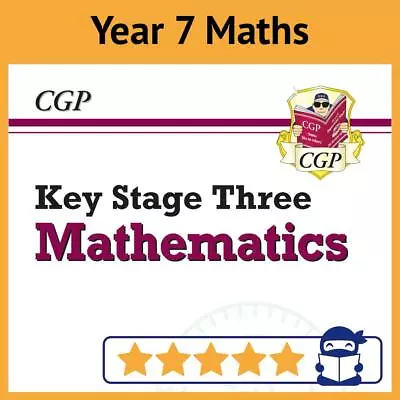 Year 7 Maths Targeted Workbook (with Answers) - KS3 Maths Ages 11-12 By CGP NEW • £7.95