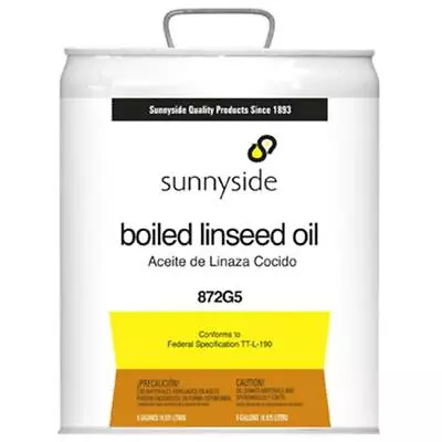 $182.24 • Buy Sunnyside 872G5 5 Gallon Boiled Linseed Oil