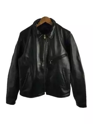 VANSON #21 Single Rider Jacket 40 Leather Black • $565.73