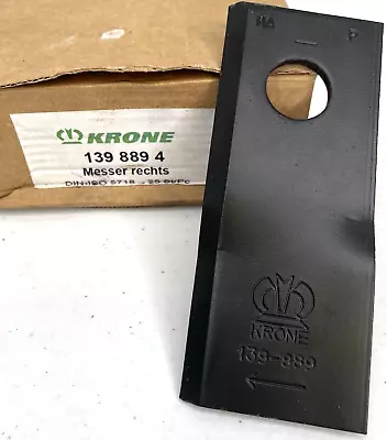 25 Pack Genuine Krone 139 889 4 Disc Mower Blades Right Hand New • $87.99