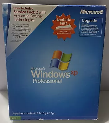 Microsoft Windows XP Professional Service Pack 2 Pre Owned Free Postage AUS • $10.29