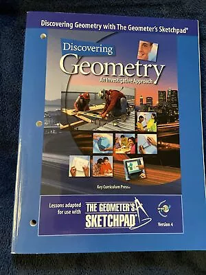 $9.21 • Buy Discovering Geometry An Investigative Approach Book The Geometer’s Sketchpad