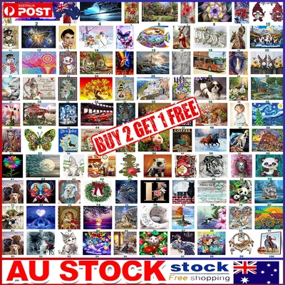 $8.09 • Buy 5D DIY Full Drill Diamond Painting Embroidery Cross Stitch Home Art Decor Gifts