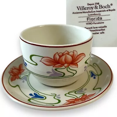 Villeroy & Boch FLORIDA Stackable Ramekin & Saucer Porcelain Dish Replacement • $14.99