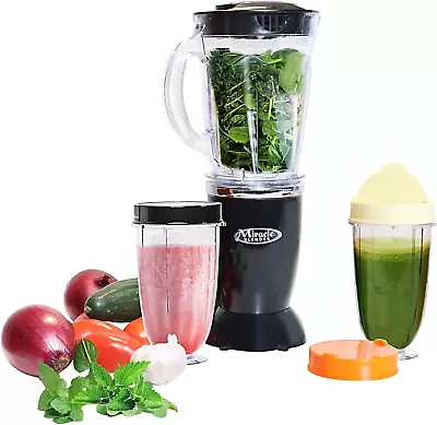 Total Chef Miracle Blender 12 Pc Blender Set With Heavy Duty Quad Blade 1L Car • $66.99