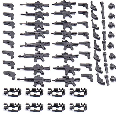 200+Pieces Army Guns Weapon Assembly Blocks Soldier Accessories For Lego • $12.29