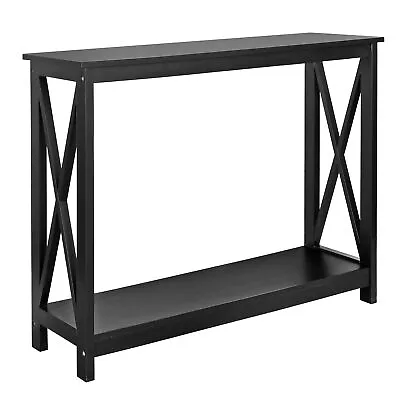 Console Table For Entryway Storage Shelf Entry Modern Farm Accent Sofa • $49.58