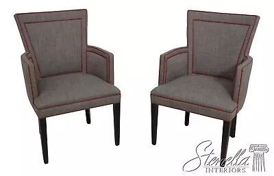 63104EC: Pair HICKORY CHAIR Modern Design Designer Armchairs • $1195