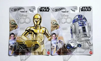 Hot Wheels X Disney Star Wars C-3PO & R2-D2 Die-Cast Toy Car 100 Years • $14.50
