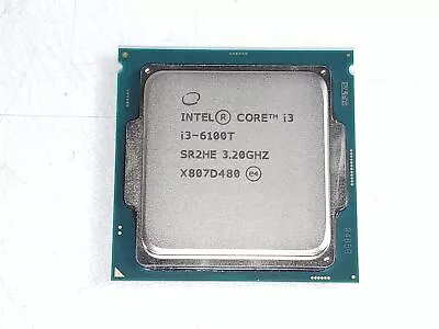 Intel Core I3-6100T 3.2 GHz 8GT/s LGA 1151 Desktop CPU Processor SR2HE • $10.99