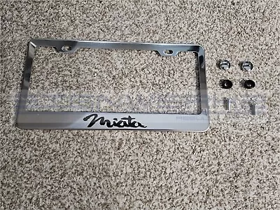 Miata Stainless Steel License Plate Frame • $18.89