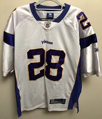 Minnesota Vikings Adrian Peterson Reebok On Field #28 Stitched Jersey Sz 50 READ • $17.88