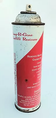 Vintage Gang-B-Gone Namco Graffiti Remover Spray Paint  Tin Can • $14.40