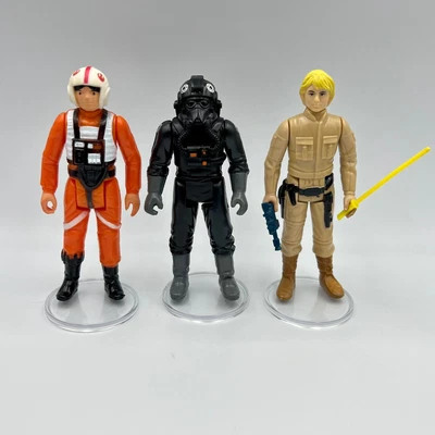 $19.95 • Buy 20 X Vintage Star Wars Figure Display Stands Wide 1.5” - (TMNT / GB) - T2-C