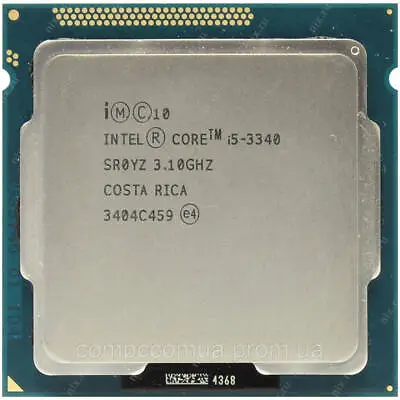 Intel® Core™ I5 3340 Processor 3.1GHz Quad-Core • £10.95