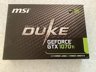 GeForce GTX 1070 Ti MSI DUKE 8G DDR5 256bit   • $300