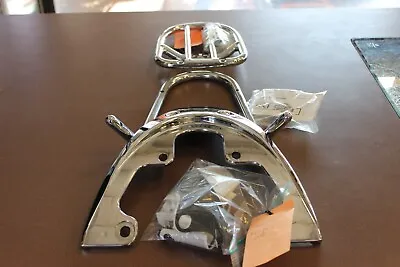 Harley Davidson V Rod Sissybar Luggage Rack And Baseplate • $300