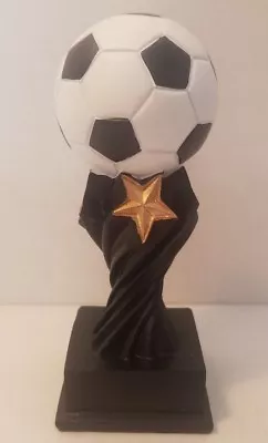 $4.85 • Buy Resin Award Soccer Trophy 8 Inches Free Engraving Included In Price