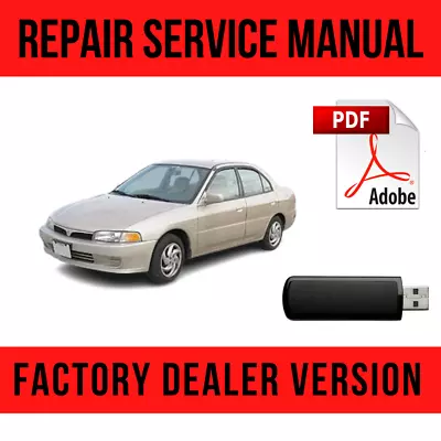 Mitsubishi Lancer 2001-2003 Factory Repair Manual USB • $16.49