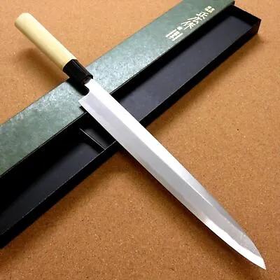 Japanese Masahiro Kitchen Sashimi Knife 11 Inch Yellow Steel Right Handed JAPAN • $168.70