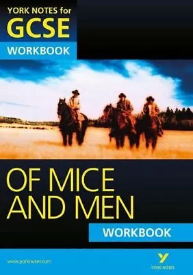 Of Mice And Men: York Notes For GCSE Workbook (Grades A-G) By Mike Gould (Paperb • £8.14