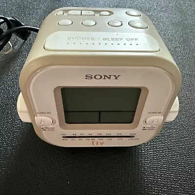 Vintage Sony ICF-C180 Dream Machine Alarm Clock AM/FM Radio EXCELLENT Condition • $9.99