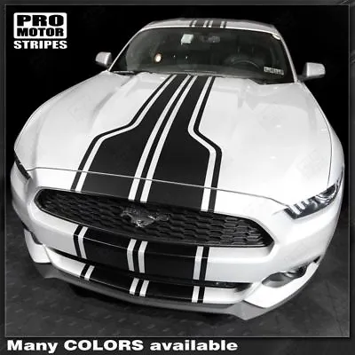 Ford Mustang 2013-2023 Over The Top Sport Stripes Decals (Choose Color) • $119