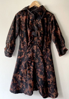 £99 • Buy Vivienne Westwood Anglomania X Lee Drunk Dress Size M Black Mid Length Rare