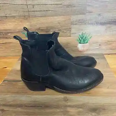Vintage Shoe Company Men’s Leather Chelsea Boots Jim Morrison Men Size 7.5 • $75