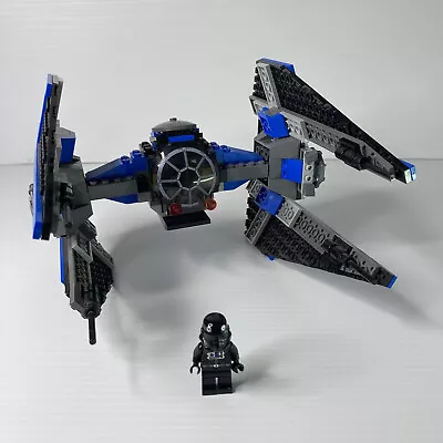 LEGO 6206 Star Wars TIE Interceptor + Minifigure (Near Complete) FREE POST AUS • $64.95