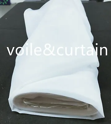 Voile Fabric Whole Roll 5 Colors 150cm (60 ) Wide Super Quality Wedding Drapes • £40