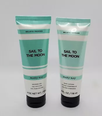 MARY KAY 'Sail To The Moon' 2 Lot Shower Gel & Body Lotion...4 Oz Each - NEW • $16.99