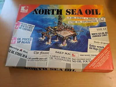 Vintage Omnia 1974 North Sea Oil Game 100% Complete ❤️ Charity  • £20