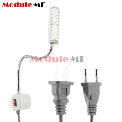 30 LED Flexible Bright Sewing Machine Light Working Gooseneck Lamp Magnetic Base • $9.31