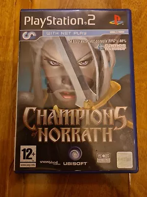 Champions Of Norrath Sony PlayStation 2 PS2 W Manual Working Tested PAL RPG  • £34.99