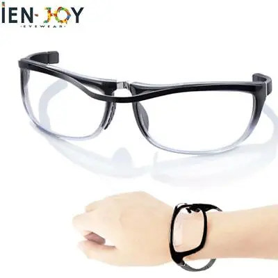 Wrist Folding Reading Glasses Slap On Watch Magnet Hanging Portable Unisex Fold • $11.99