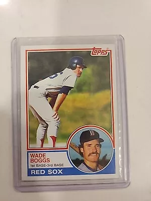 1983 Topps - #498 Wade Boggs (RC) • $6